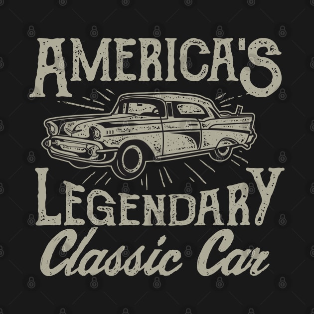 US Classic Car Americas Legendary Patriot by DHdesignerPublic