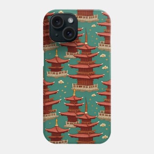 Traditional Chinese Pagoda Phone Case