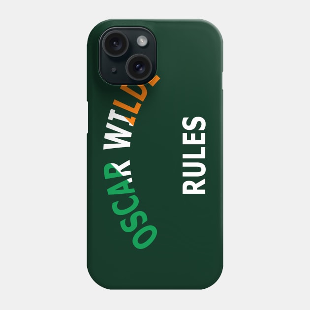 Oscar Wilde Rules Phone Case by Lyvershop