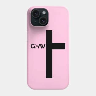 God Is Greater Than The Highs And Lows Phone Case