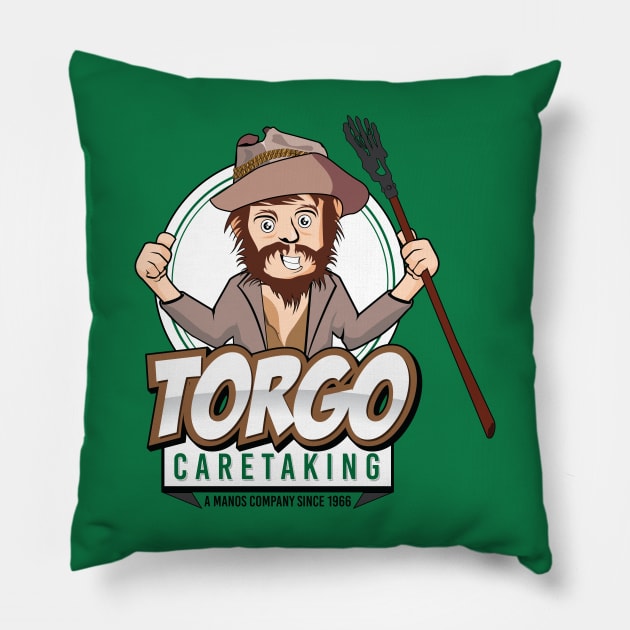 Torgo Care Taking Pillow by Underdog Designs