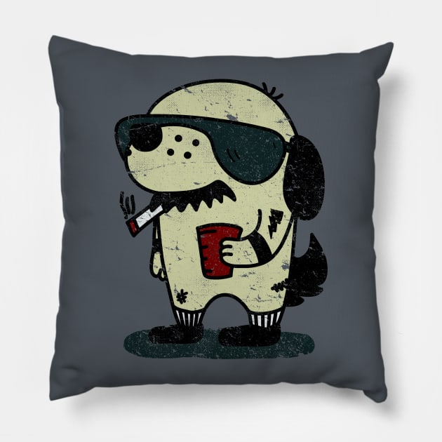 Dang ol thinks he's people man. Pillow by BeanePod