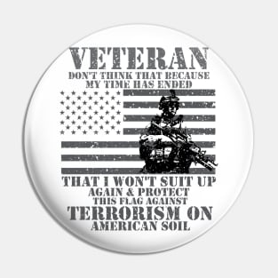 Veterans Shirt Tshirt Hoodie Sweatshirt - Veterans Day Shirt Pin