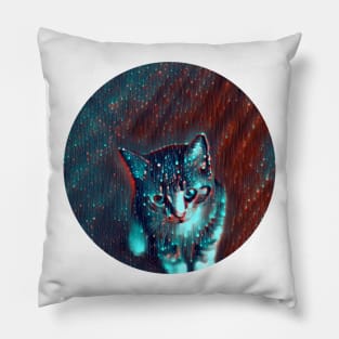 Fun mycat, revolution for cats Pillow