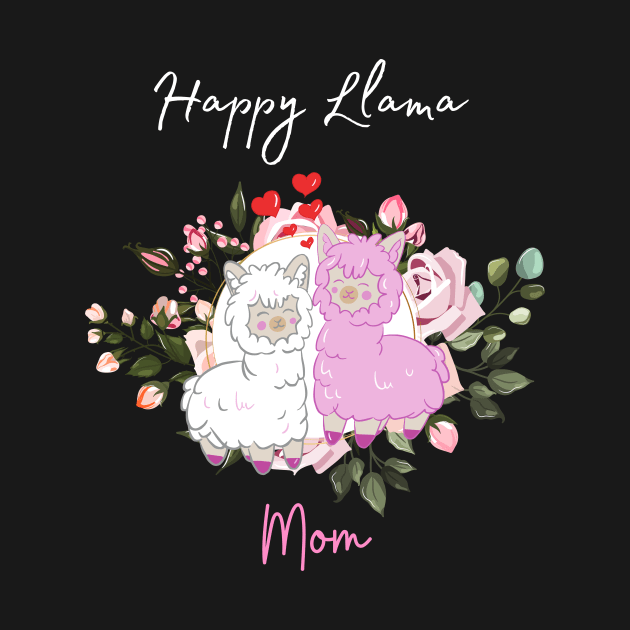 Happy Llama Mom by NICHE&NICHE