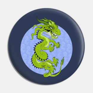 Green Dragon Pin