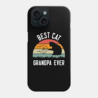 Best Cat Grandpa Ever Cat Lover Grandpa Phone Case