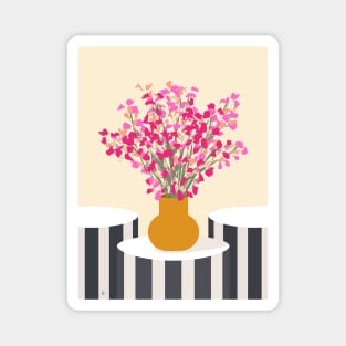 Les Fleurs de Paris - Pink Palais Flowers Magnet