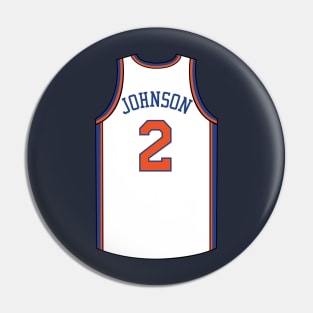Larry Johnson New York Jersey Qiangy Pin