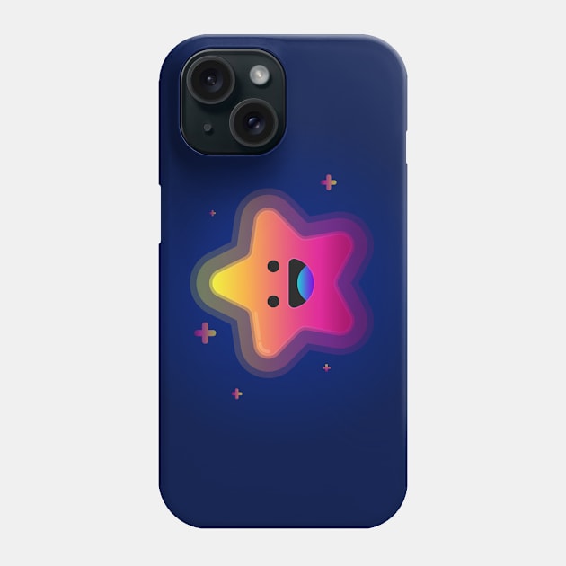 Cute Star Phone Case by Ganbayar46