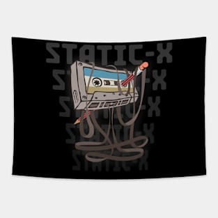 Static-X Cassette Tapestry