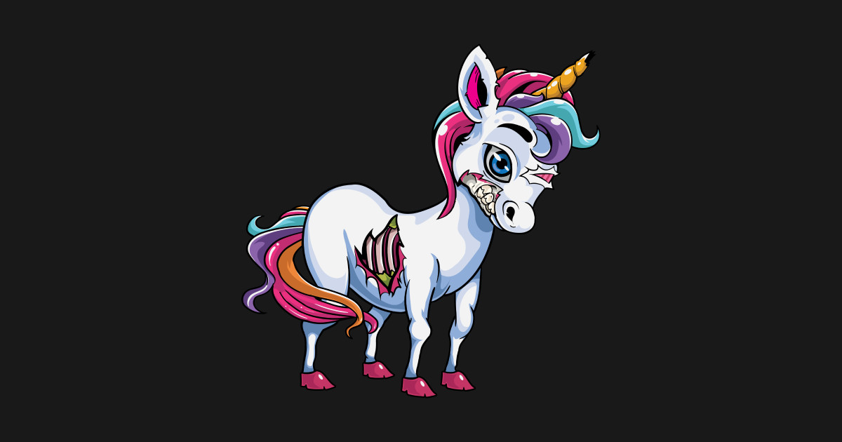 Zombi Unicorn Boobs