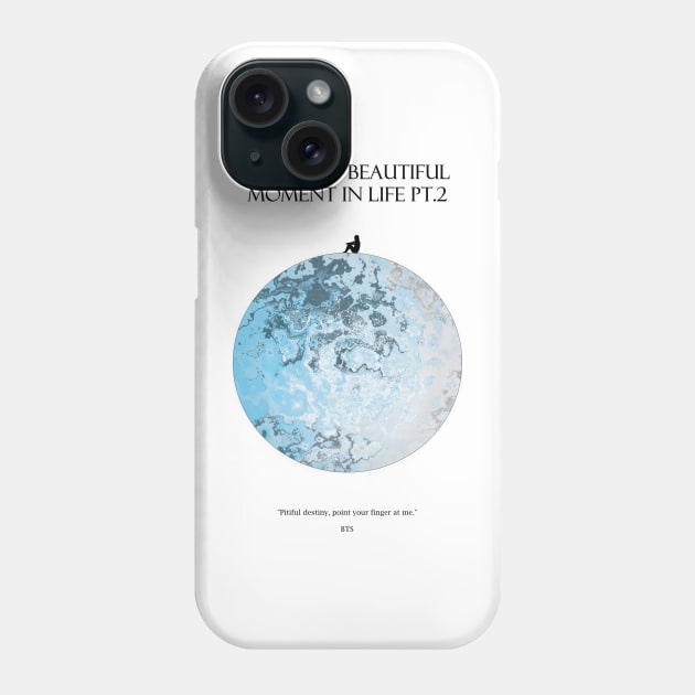 THE MOST BEAUTIFUL MOMENT IN LIFE PT.2 Moon Dark Phone Case by ZoeDesmedt