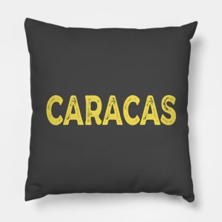 Caracas' Street Pillow