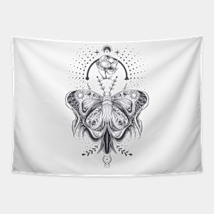 Butterfly Abstract Tapestry