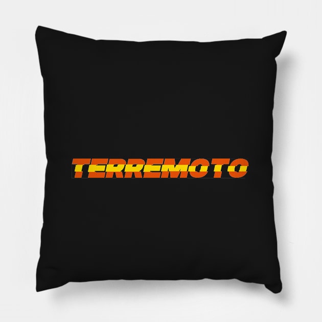 Terremoto Pillow by sofjac