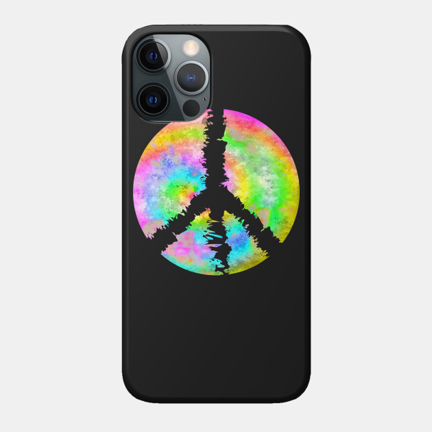 Tie Dye Peace Sign - Peace - Phone Case