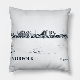 Norfolk - Virginia Pillow