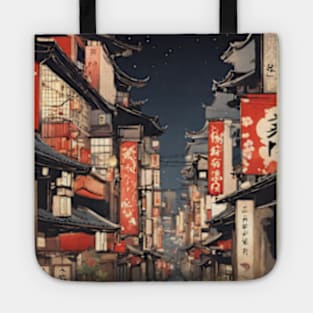 japan tokyo vintage travel tourism 6 Tote