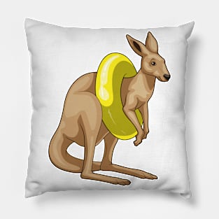 Kangaroo Swimming Swim ring Pillow