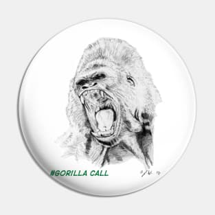 Gorilla Call! Pin