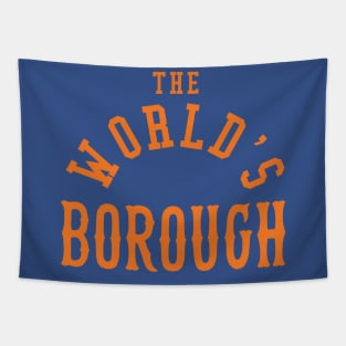 Queens 'New York' Baseball Fan: Represent Your Borough T-Shirt T-Shirt T-Shirt Tapestry