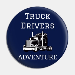 Truck Drivers Adventure Pin