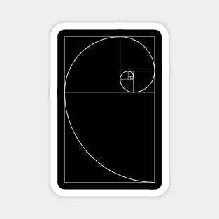 Golden Spiral and Ratio Science Magnet