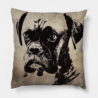 Boxer Dog Pillow