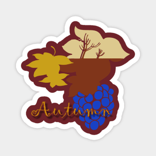 Autumn or Fall Magnet
