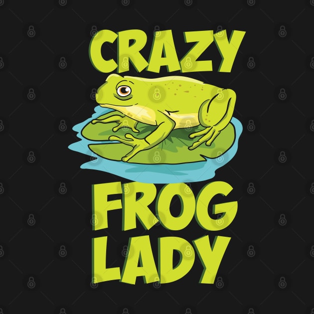 Crazy Frog Lady by maxdax