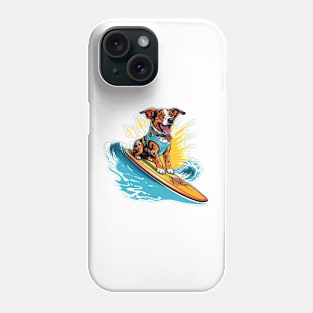 Surfer Dog Phone Case