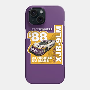 Retro Le Mans 24 Hours T-Shirt - Jaguar XJR-9LM Design Phone Case