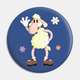 Sheep Funny Pin