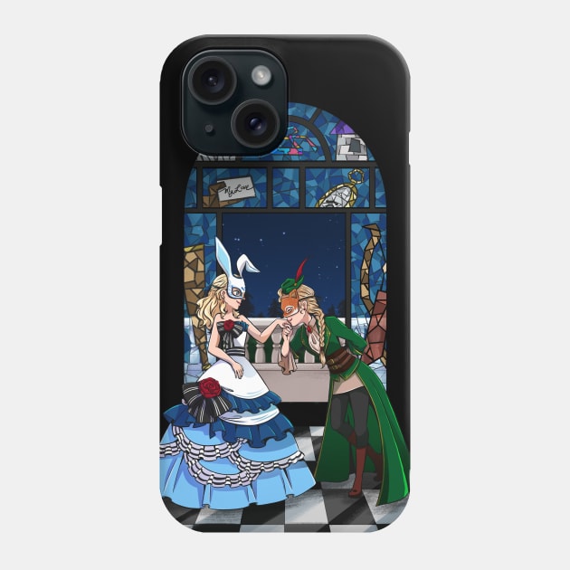 Alice & Robin (Cutout / Bright ver.) Phone Case by artsy_alice