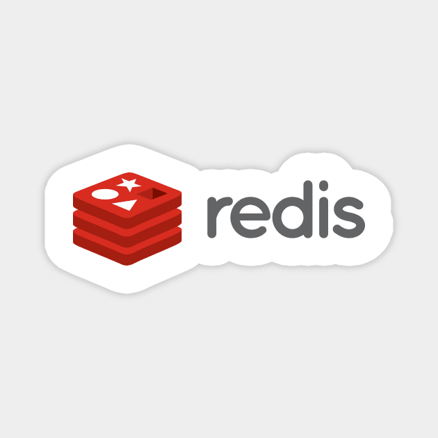 Redis Logo Magnet by hipstuff