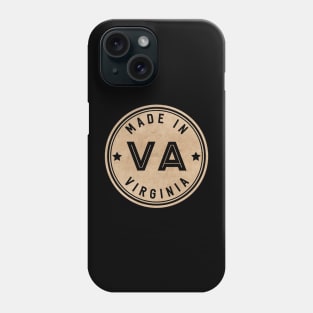Made In Virginia VA State USA Phone Case