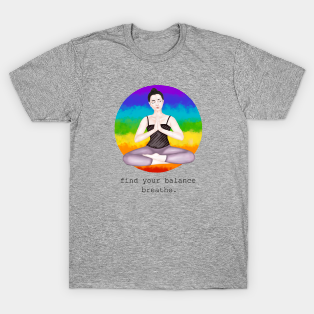 breathe. - Meditation - T-Shirt