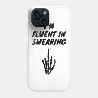 Good At Swearing Sarcasm Humor Irony Fun Phone Case