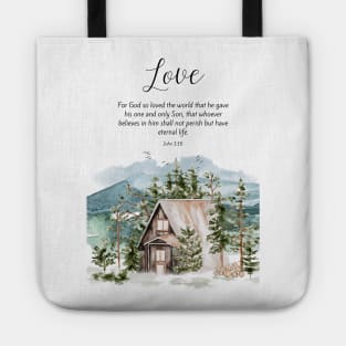 bible verse about love Tote