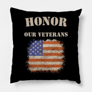 honor our veterans Pillow