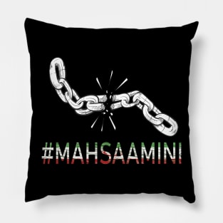 Women Life Freedom Rise With The Women #mahsaamini Pillow