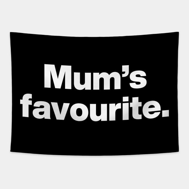 Mum's favourite (UK Edition) Tapestry by Chestify