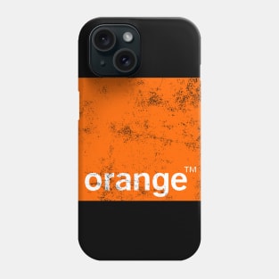 Orange Mobile Phone Case