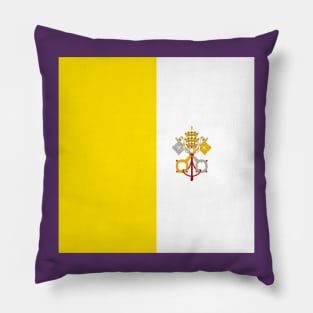 Vatican flag Pillow