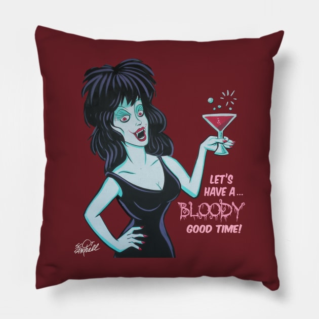 VAMP Pillow by SCOT CAMPBELL DESIGNS