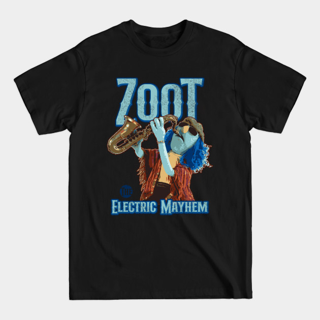 Discover blue-haired saxophone electric mayhem - Electric Mayhem - T-Shirt