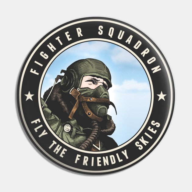 Fighter Squadron Black Pin by ranxerox79