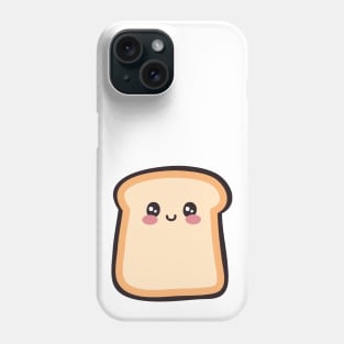 Cute Smiling Toast Bread Phone Case