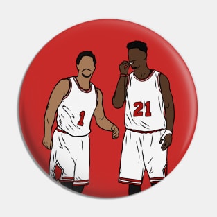 D Rose and Jimmy Pin